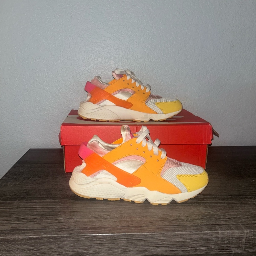 Women’s Nike Vibrant Orange and Yellow Sneakers